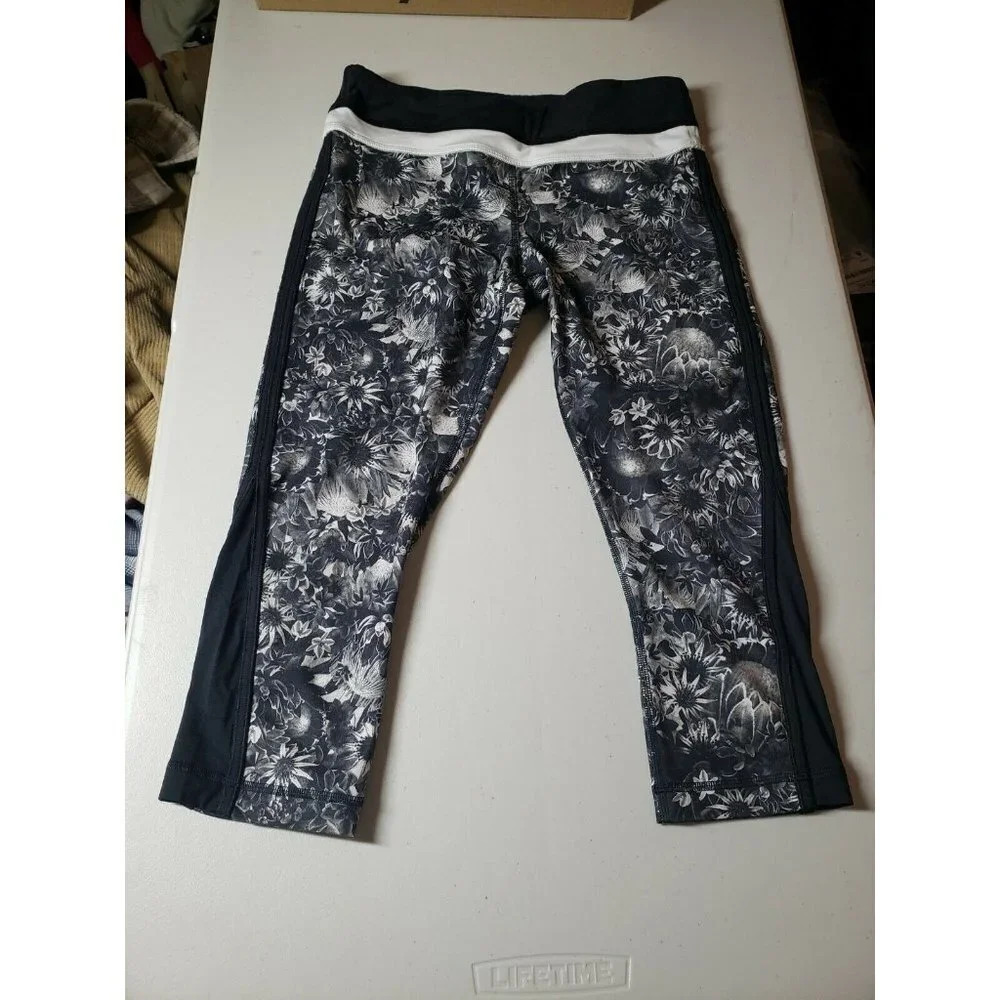 Lululemon Athletica Cropped Active Pants Women's Size 6